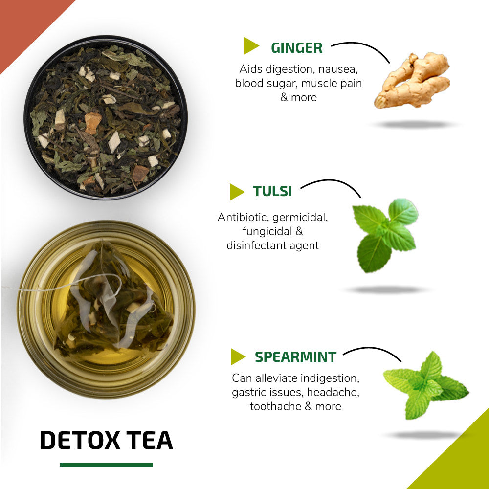 Detox Tea Bags Online Best Pyramid Green Tea Bags for Body Cleansing