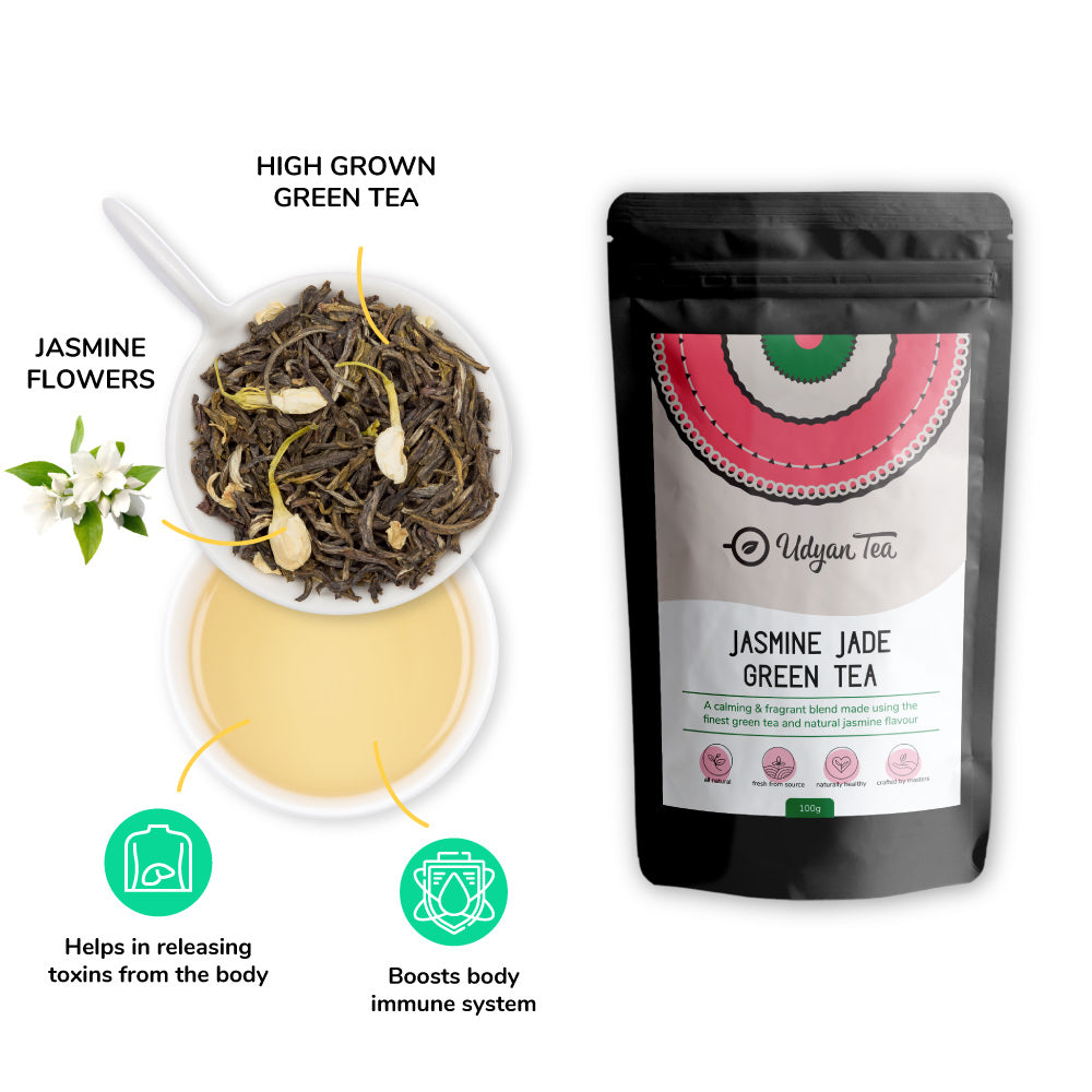 Jasmine Jade Green Tea Udyan Tea