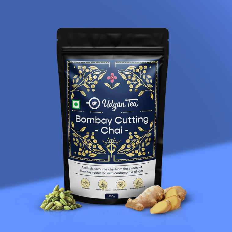 Bombay Cutting Chai pouch with cardamom and ginger