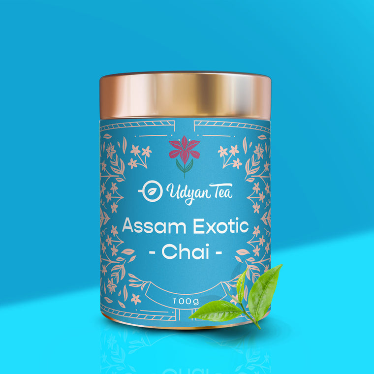 Assam Exotic Chai tin