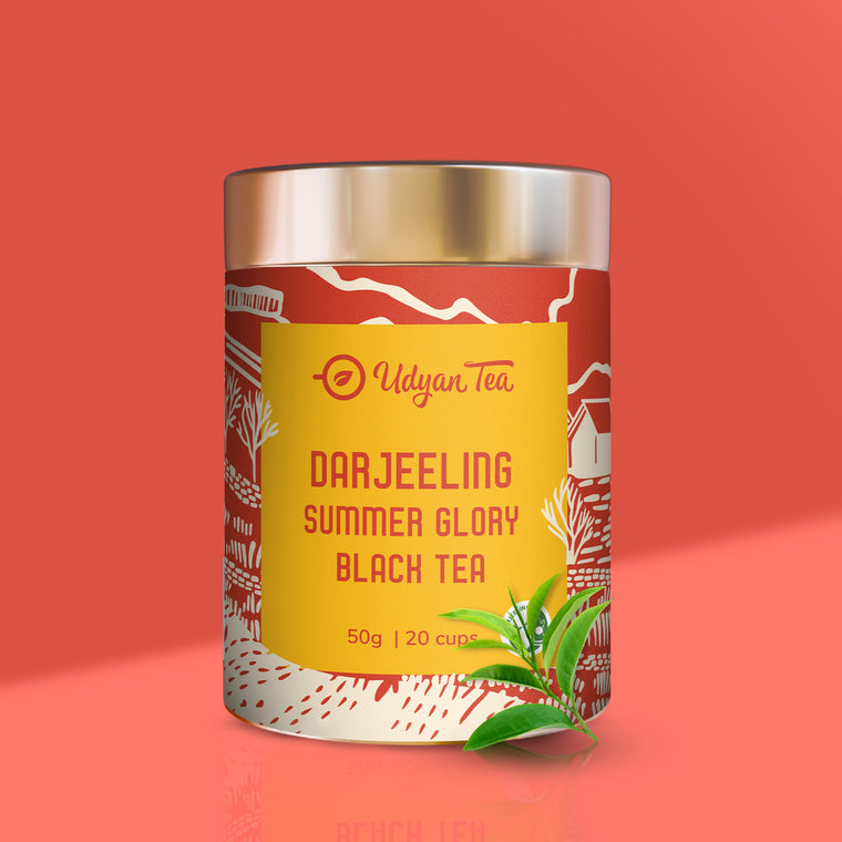 Darjeeling Summer Glory Black Tea tin
