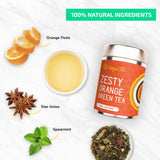 Zesty Orange Green Tea