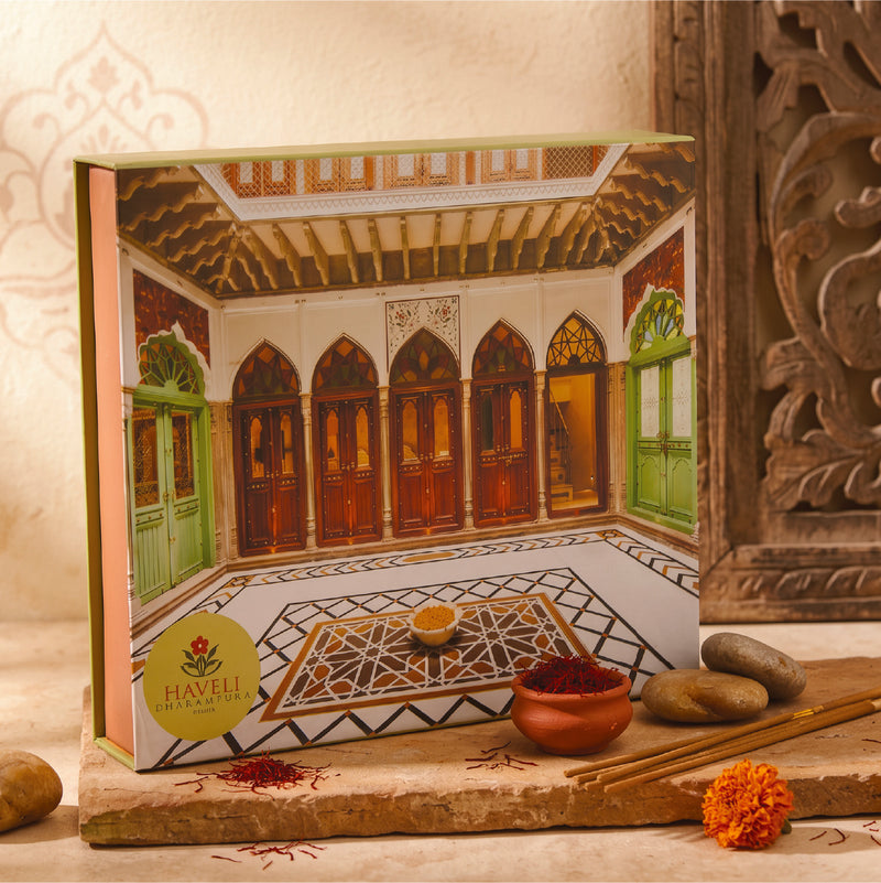 Customised box for a heritage resort in Delhi