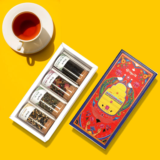 Anandam Tea Gift Box, styled photo (1)