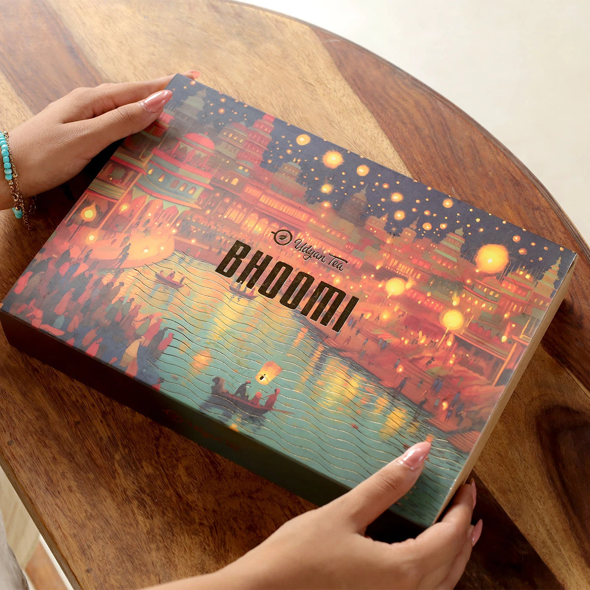 Bhoomi Tea Gift Box, styled photo (3)