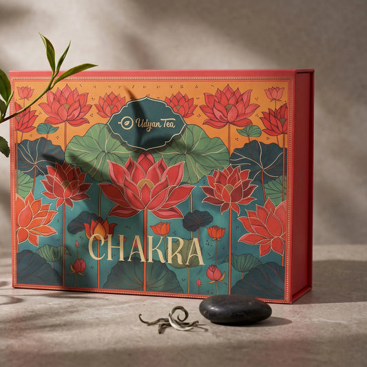 Chakra Tea Gift Box, styled photo (1)