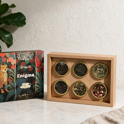 Enigma Tea Gift Box, styled photo (1)