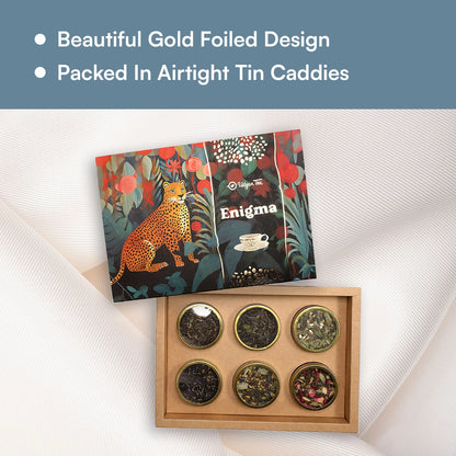 Enigma Tea Gift Box, product information card (5)