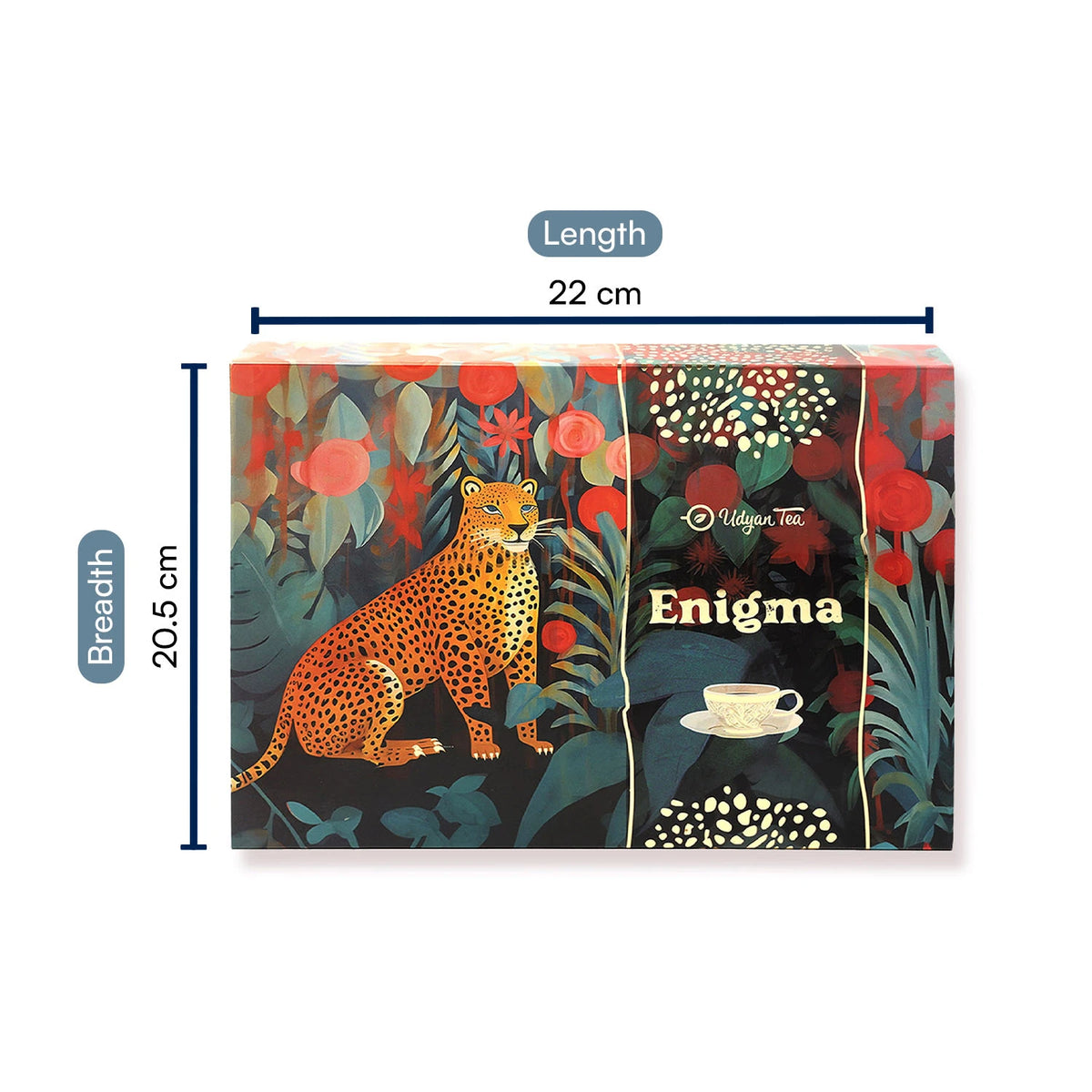 Enigma Tea Gift Box, on a white background (9)