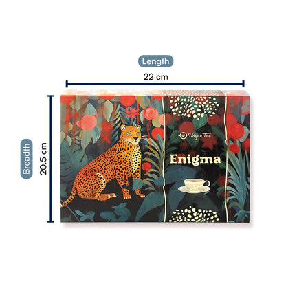 Enigma Tea Gift Box, on a white background (9)