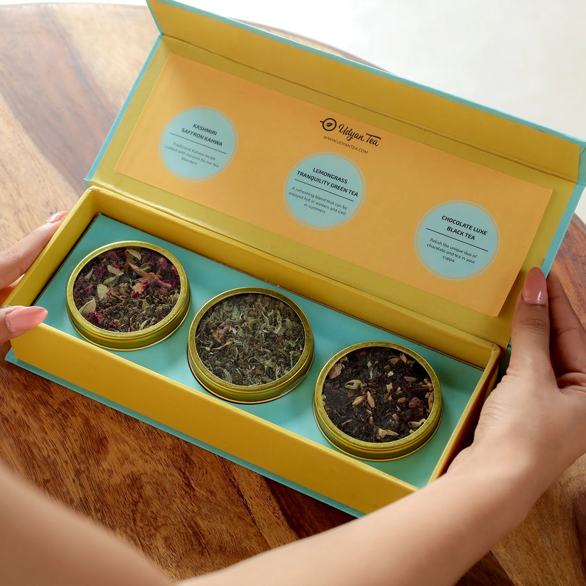 Euphoria Tea Gift Box, styled photo (1)