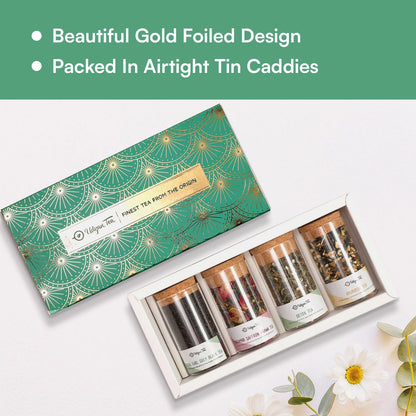 Festive Tea Gift Box, product information card (4)