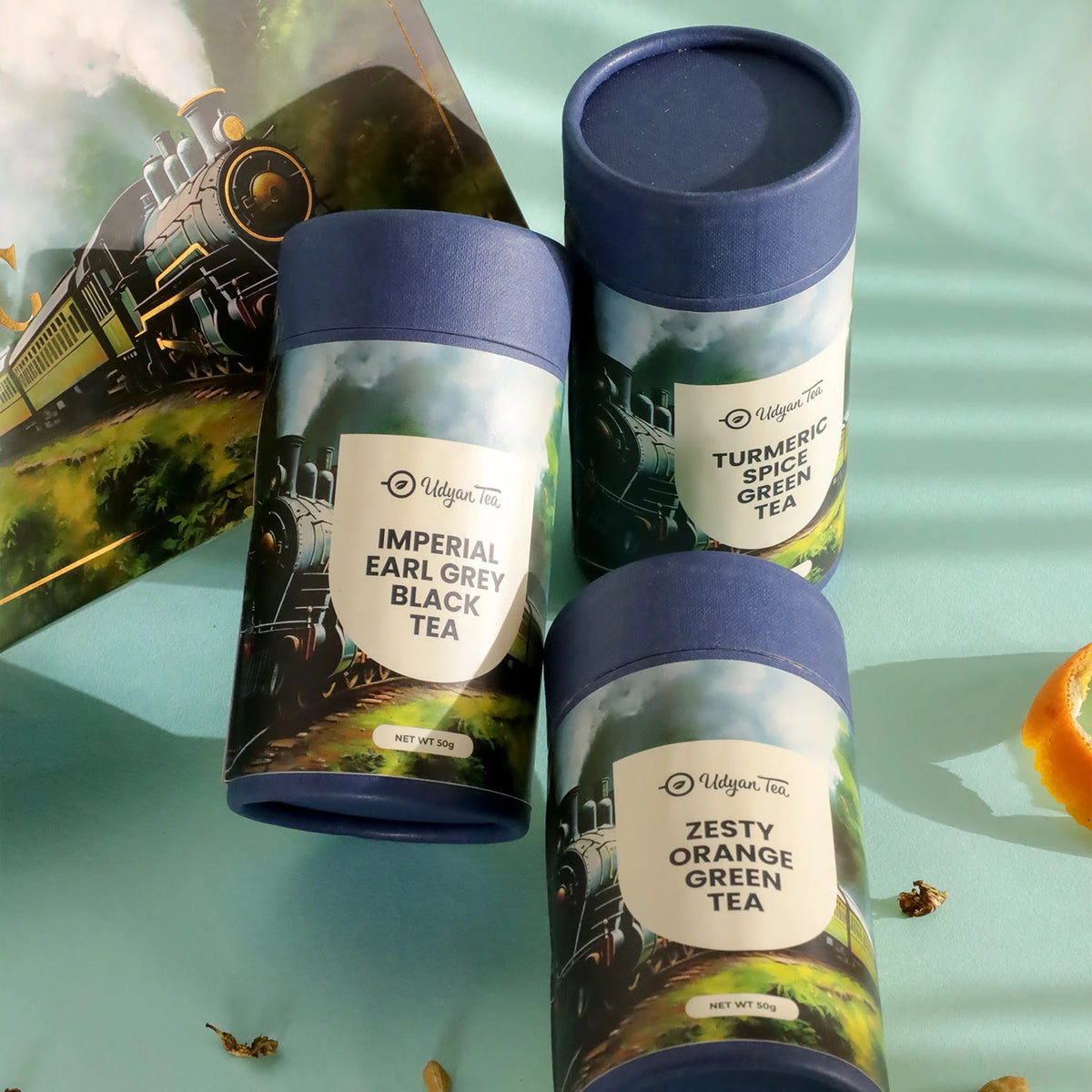Mystic Mountains Tea Gift Box, styled photo (3)