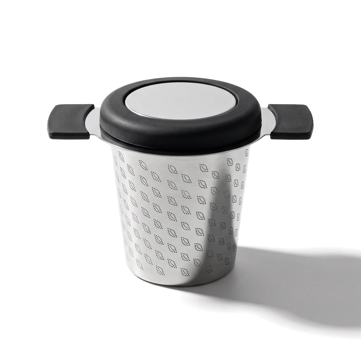 Perfect tea infuser, on a white background
