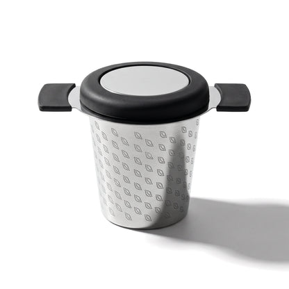 Perfect tea infuser, on a white background