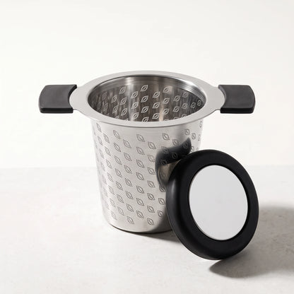 Perfect tea infuser, with lid removed
