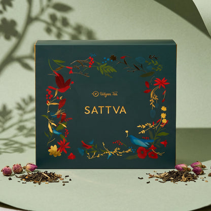 Sattva Tea Gift Box, styled photo (2)