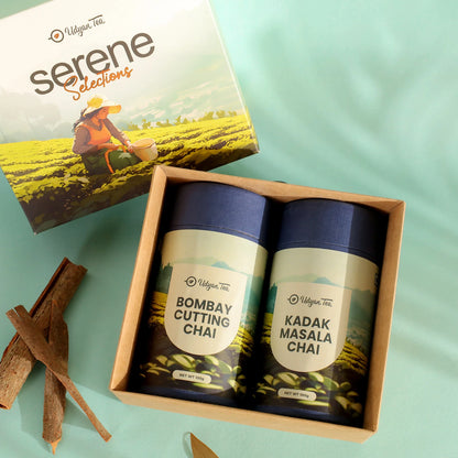 Serene Selections Tea Gift Box, styled photo (2)