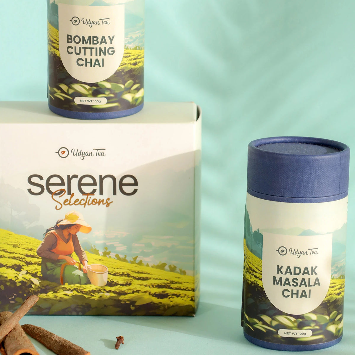 Serene Selections Tea Gift Box, styled photo (4)