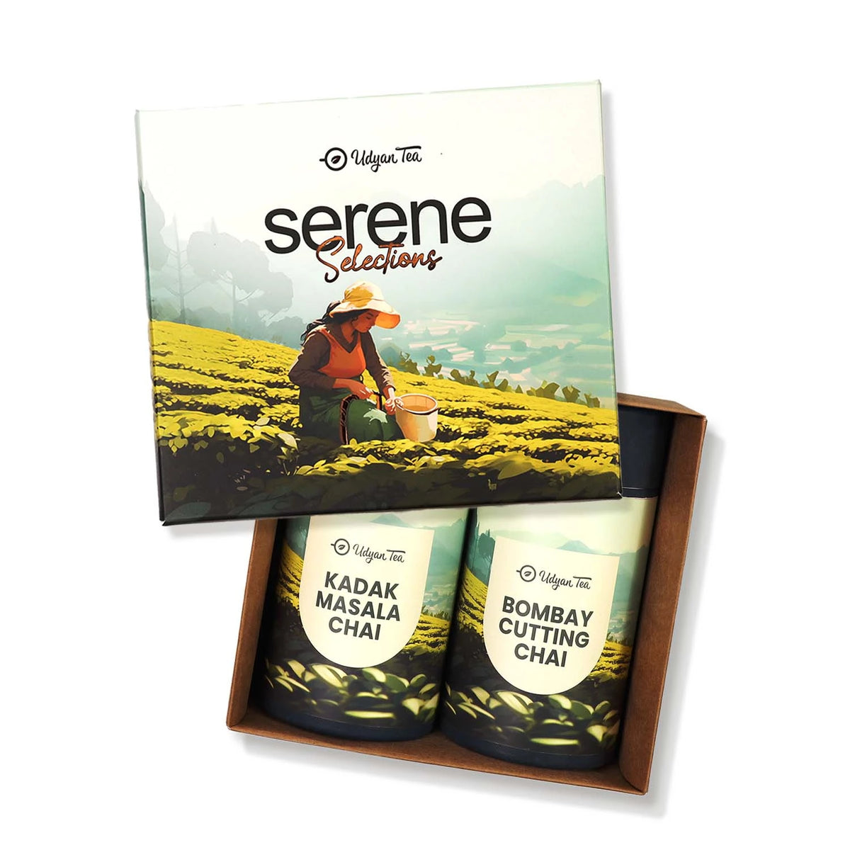 Serene Selections Tea Gift Box, on a white background (6)