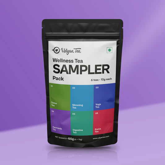 Wellness Tea Sampler Pack, front of the pack