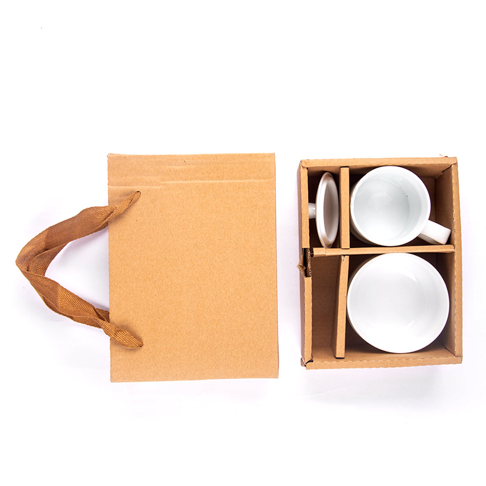 Ivory Tea Cupping Set