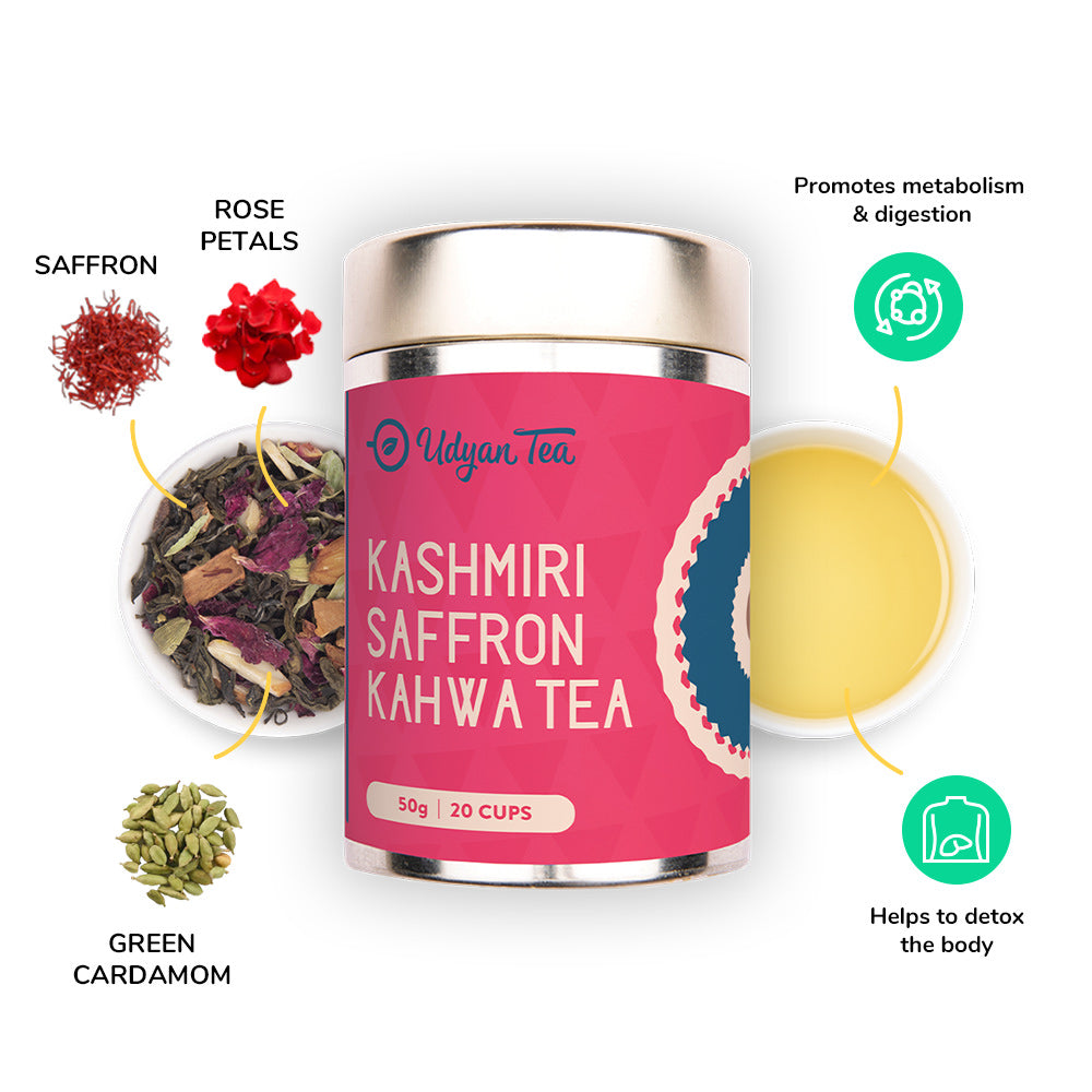 Kashmiri Saffron Kahwa Tea