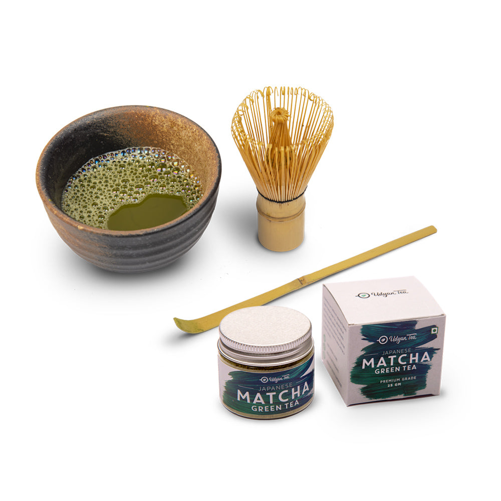 Matcha Tea + Brewing Kit, set te matcha kit - Vimarsana News