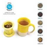 Terra Tea Infuser Mug (Lime Yellow)