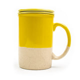 Terra Tea Infuser Mug (Lime Yellow)