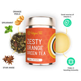 Zesty Orange Green Tea